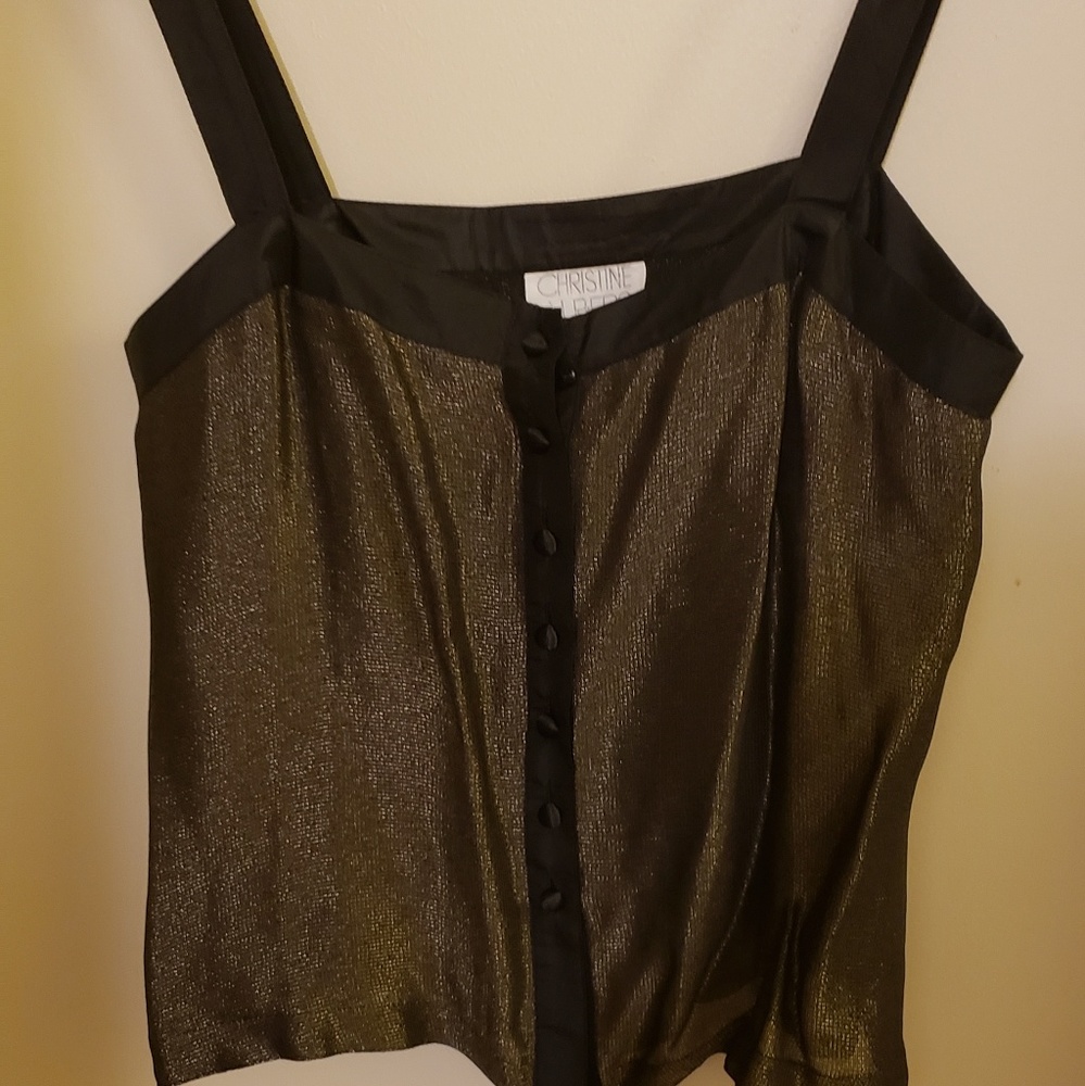 Two piece evening pant suit